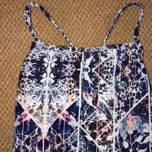 Jolyn Patterned One Piece Open Back 30